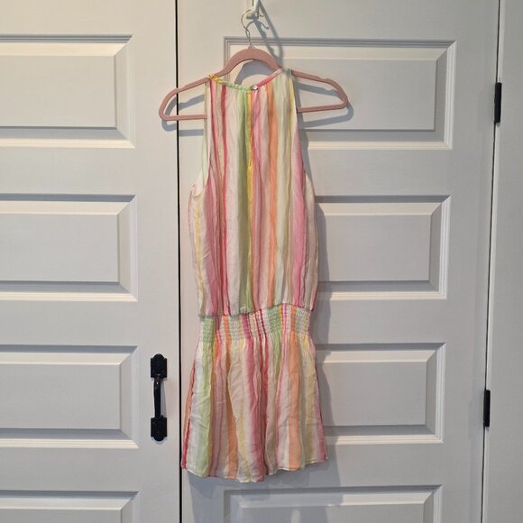 NWT:  Ramy Brook Printed Paris Sleeveless Mini Dress - Picture 6 of 7